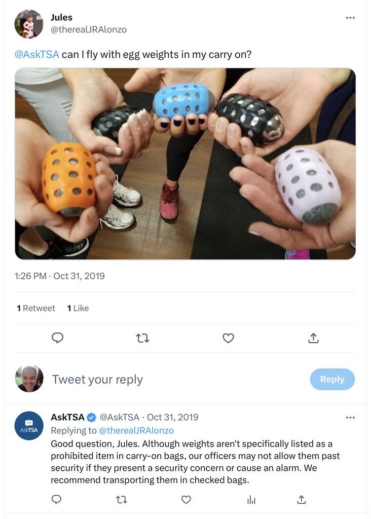 Can You Bring Weights On A Plane?