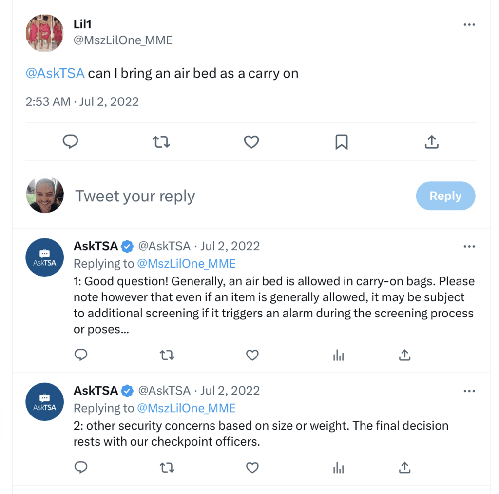 Can You Bring An Air Mattress On A Plane?