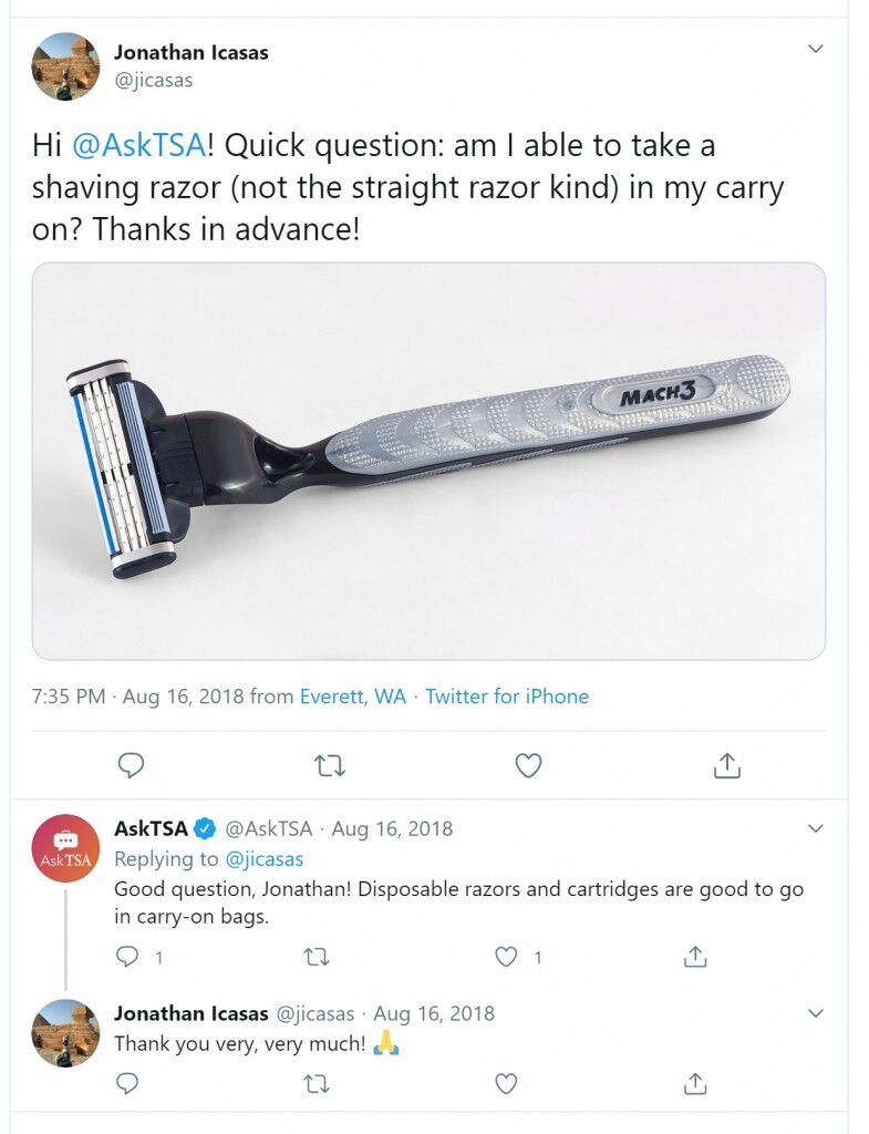 Can You Bring A Razor On A Plane The TSA Rules You Need To Know