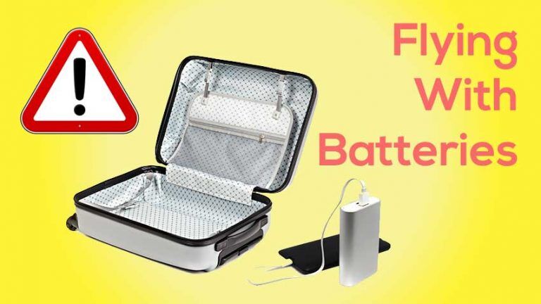 Can You Take Batteries On A Plane? (AA, Lithium & Battery Packs)