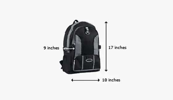 Backpack on united store basic economy