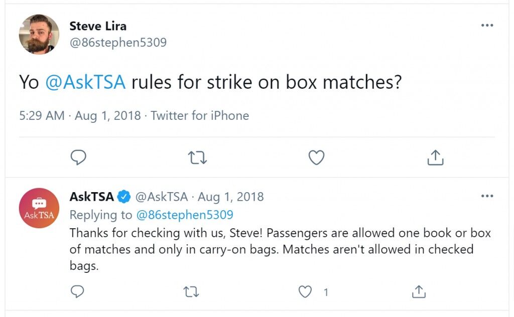 Can You Bring Matches On A Plane? (TSA Rules)