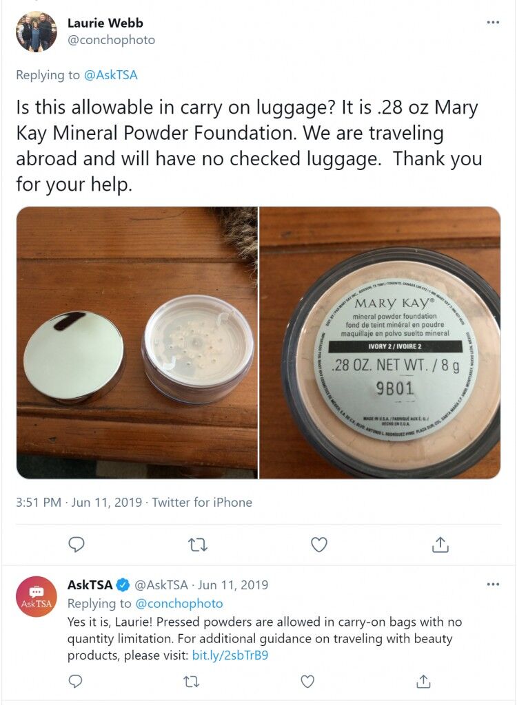 Can You Bring Makeup On A Plane TSA Rules