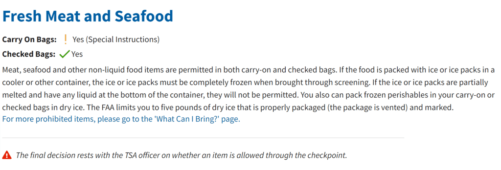 can-you-bring-meat-on-a-plane-tsa-rules