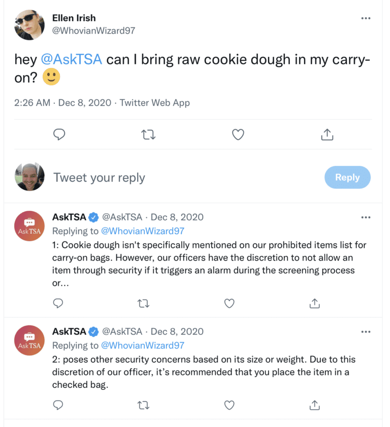 Can You Bring Cookies On A Plane In The United States?